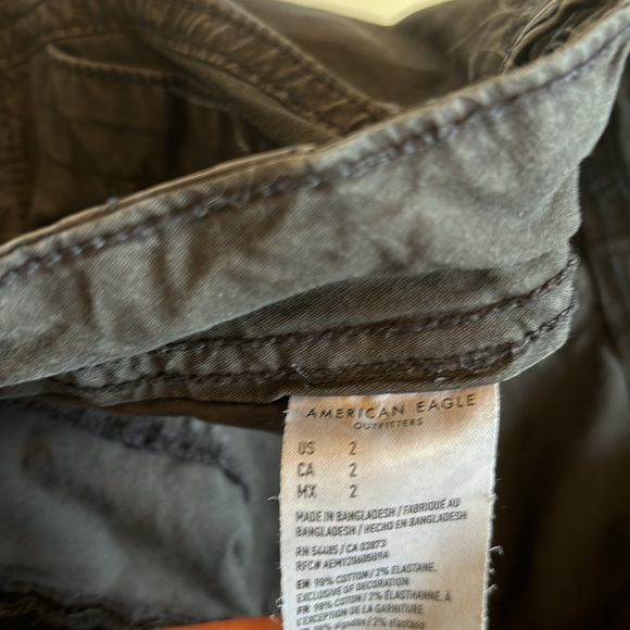 Black American Eagle shorts (stretch) - Picture 4 of 4